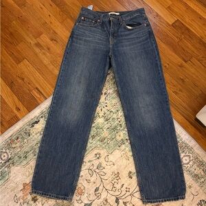 Levi's Straight Leg Blue Jeans